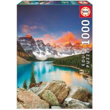 Puzzle "Lago Moraine - National Park Canadá" 17739