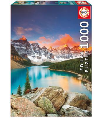 Puzzle "Lago Moraine - National Park Canadá" 17739