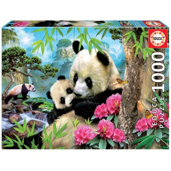 Puzzle - 17995 - Ursos Panda 