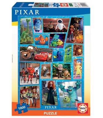 Puzzle 1000 Família Pixar - 18497 - EDUCA 