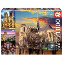 Puzzle - 18456 - Colagem de Notre Dame