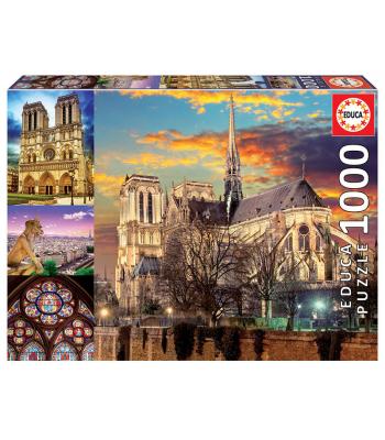 Puzzle - 18456 - Colagem de Notre Dame