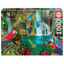 Puzzle - 18457 - Papagaios tropicais