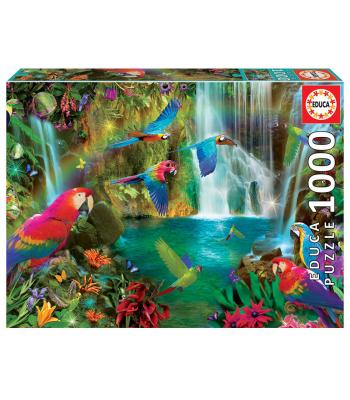 Puzzle - 18457 - Papagaios tropicais