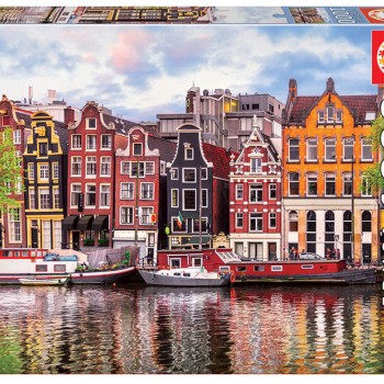 Puzzle - 18458 - Casas dançantes, Amsterdão