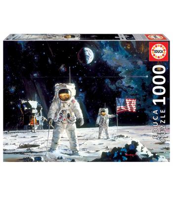 Puzzle - 18459 - First Men on the Moon, Robert McCall EDUCA