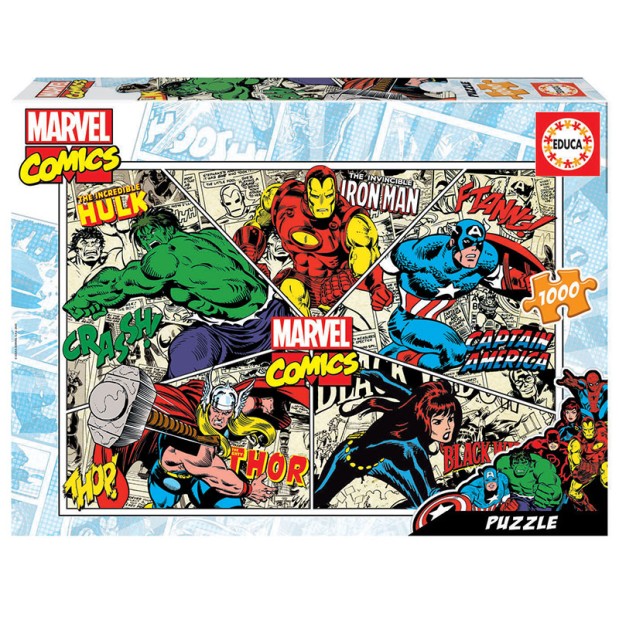 Puzzle - 18498 - Marvel Comics EDUCA