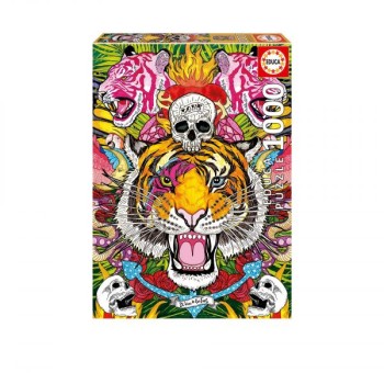 EDUCA Puzzle 1000 peças - ECSTASY - 19017 - EDUCA