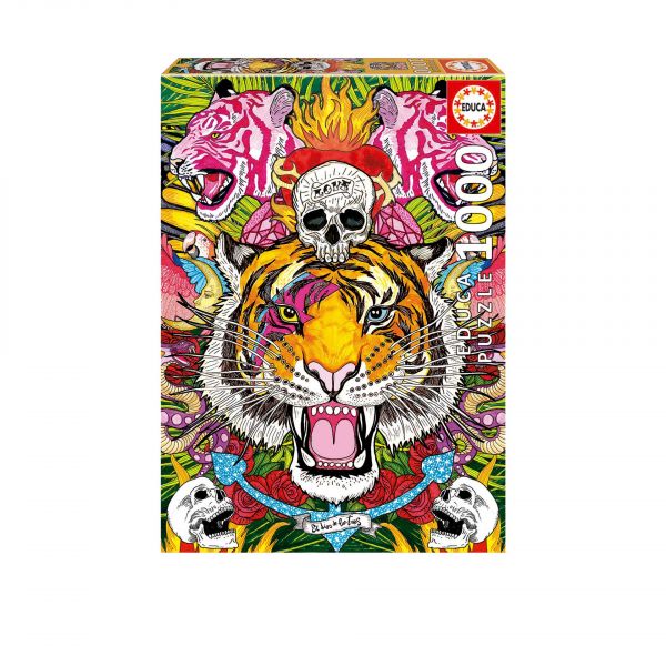 EDUCA Puzzle 1000 peças - ECSTASY - 19017 - EDUCA