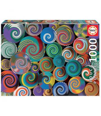 EDUCA Puzzle 1000 peças - Cestas Africanas - 19020 