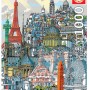 Educa Puzzle 1000 peças - 19264 - Paris, Carlo Stanga