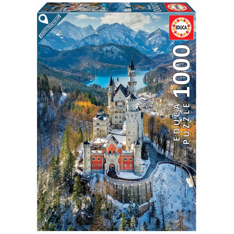 Educa Puzzle de 1000 - Castelo Neuschwanstein - 19261 