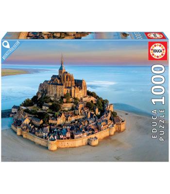 Educa puzzle de 1000 peças - Mont Saint Michel - 19262 