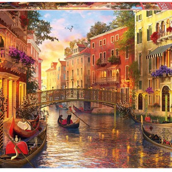 Puzzle  Entardecer em Veneza - 17124 - Educa