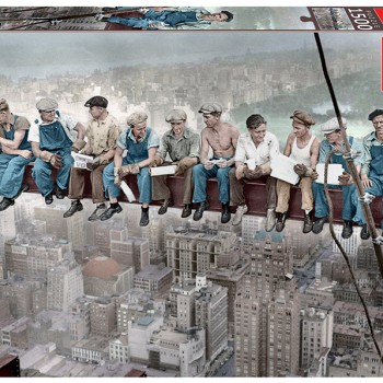 Puzzle "Almoço em Nova Iorque"