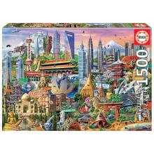 Puzzle - 17979 - Símbolos da Asia