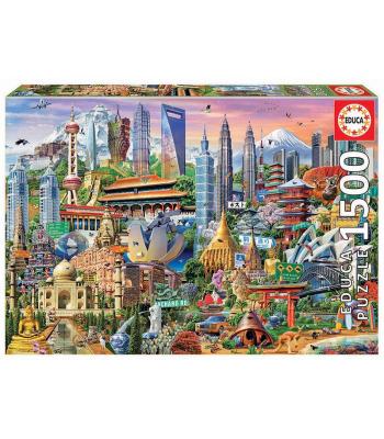 Puzzle - 17979 - Símbolos da Asia