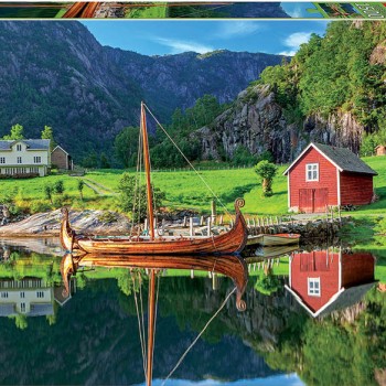 Puzzle - 18006 - Barco Viking