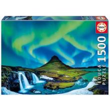 Educa Puzzle 1500 Peças - 19041 - Aurora Boreal Islândia