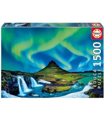 Educa Puzzle 1500 Peças - 19041 - Aurora Boreal Islândia