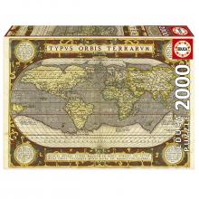 Educa Puzzle 2000 peças - 19620 - Mapa-Mundo