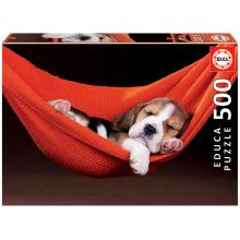 Puzzle - 18477 - Sleeping in a hammock EDUCA