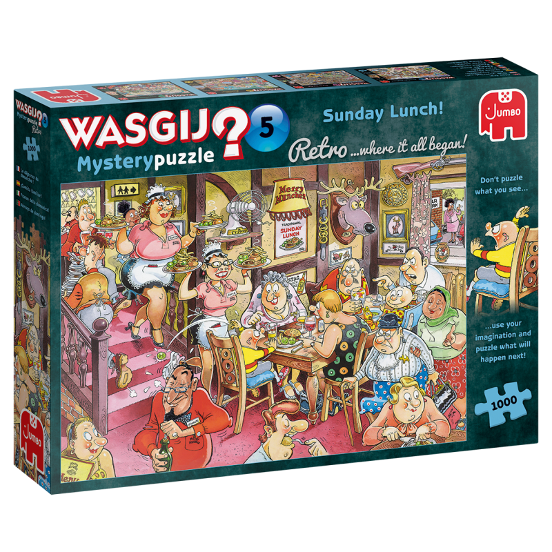 Puzzle Wagij Retro Mystery 5 - 25009 -  Jumbo